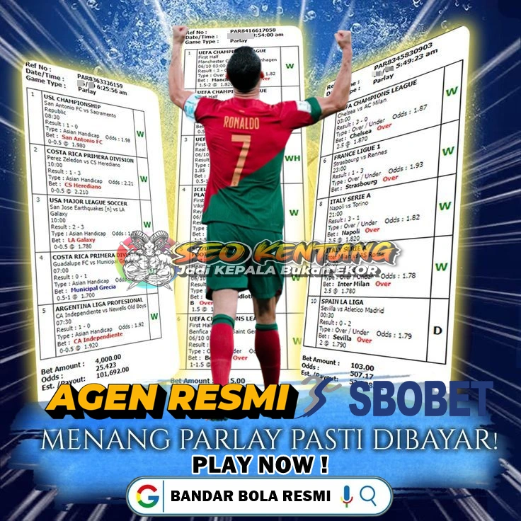 Bandar Bola Resmi Agen SBOBET Mix Parlay Slot Gacor & Link Judi Terpercaya